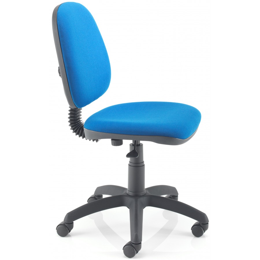 Royal blue store computer chair